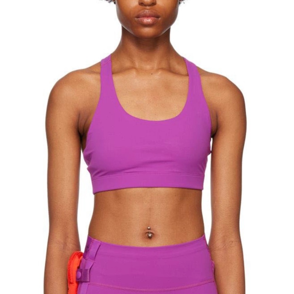 Outdoor voices purple pink all time sports bra